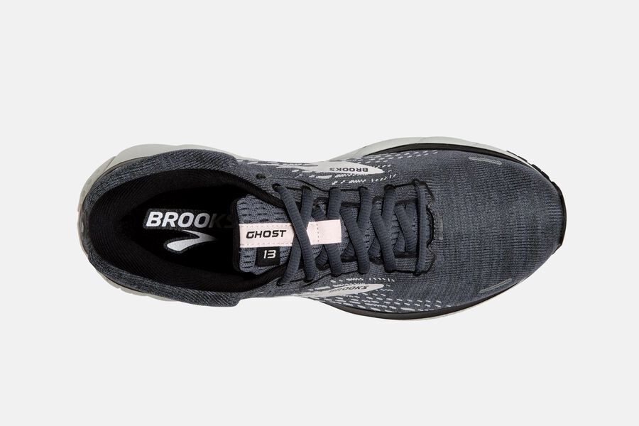 Brooks Ghost 13 Road Löparskor Dam - Svarta/Silver - 9018-WBYQT